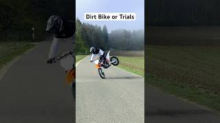 Dirt Bike or Trials 🤔supermotorbikes vs dirtbikes [upl. by Naicul551]