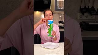 A trick to take the chips out of the box in a satisfying way 😍😝😛🤪 ytshorts shortvideo viral [upl. by Everara]