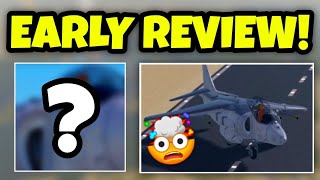 The NEW Harrier Jump Jet Early Review  War Tycoon [upl. by Sidonnie24]