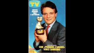 perdere lamore massimo ranieri vincitore del festival di sanremo 1988 [upl. by Ratep]