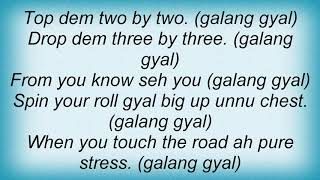 TOK  Galang Gal Lyrics [upl. by Dixil920]