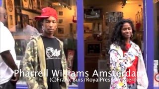 Pharrell Williams amp Vashtie Kola in Amsterdam [upl. by Bernita]