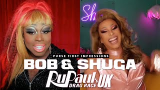 Bob The Drag Queen amp Shuga Cain  Purse First Impressions  RPDRUK S2EP9 [upl. by Lattonia]