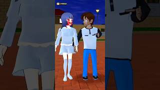 Hantu monster YutaMiO Scare Twist😨😰 Sakura School Simulator Horror Ding Dong shortsviral sojamere [upl. by Intyre]