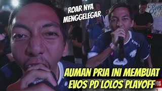 INTERVIEW KOCAK FANS EVOS DI STAGE MPL  EVOS VS RRQ MPL ID SEASON 14 [upl. by Aicercul]