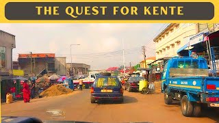 Kumasi To Bonwire Kente Weaving Village  Ghana Driving Tour [upl. by Megan]