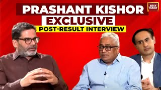 Prashant Kishor First Interview Post 2024 Lok Sabha Results  Rajdeep amp Rahul Live  India Today [upl. by Eissahc]