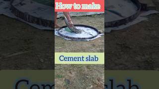 How to making cement slab amazing cement craft ideas [upl. by Emoryt169]