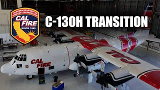 CAL FIRE C130H Transition [upl. by Watson]