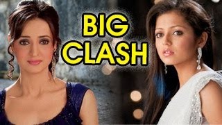 Drashti Dhami amp Sanaya Irani IN A BIG COMPETITION on COLORS  EXCLUSIVE VIDEO [upl. by Kinna]