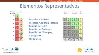 Elementos Representativos y de Transición [upl. by Aizti]