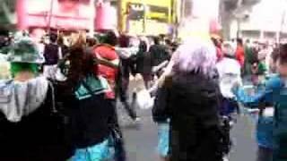 Melancholy of Haruhi Suzumiya dancers in Akihabara Japan [upl. by Llerad]