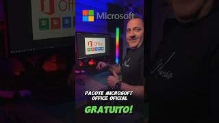 Pacote Office DE GRAÇA e SEM PIRATARIA  shorts word excel powerpoint outlook office365 [upl. by Stephine]