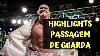 Tributo aos Passadores HIGHLIGHTS PASSAGEM DE GUARDA JIUJITSU [upl. by Radcliffe]