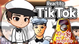 That’s Not My Neighbor React to Milkman Tiktok  Francis mosses  Gacha React [upl. by Sophia]