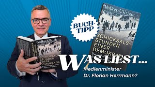 Was liest Medienminister Dr Florian Herrmann  Bayern [upl. by Louth]