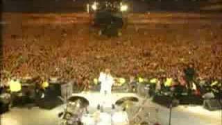 Queen and Axl RoseWe Will Rock You Live In 1992 Freddie Mercury Tribute Concert [upl. by Oicnerual]