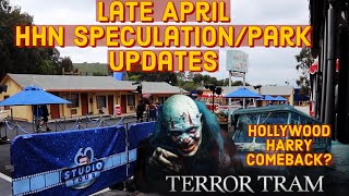 HHN 2024 Terror Tram Speculation with 60th Studio Tour Experience Universal Studios Hollywood [upl. by Annunciata714]