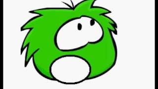 Green Puffle sings Lollipop [upl. by Snook593]