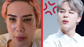 Jimin FINALLY Reacts to Oli London [upl. by Airrotal741]