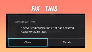 How to Fix quotError Code 23214992quot on Splatoon 3 [upl. by Elyc]