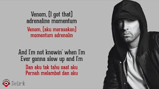 Venom  Eminem Lirik Lagu Terjemahan [upl. by Aremihc410]