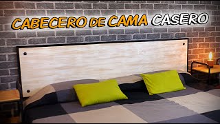 CABECERO de CAMA CASERO [upl. by Amsirhc131]