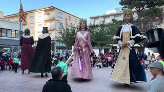 El Ball Nou · Gegants nous i vells de Palamós · 50è aniversari dels Gegants de Palamós 17112024 [upl. by Sitnerp]