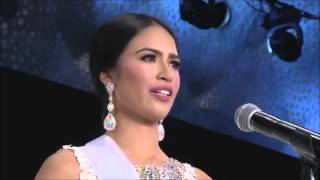 Miss International 2015  Top 10 Speech [upl. by Yrallih95]