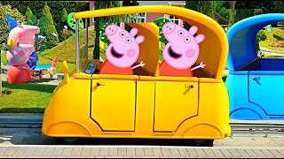 Rides at Peppa Pig World  Paultons Park UK [upl. by Bound]