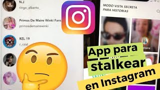 APP PARA STALKEAR EN INSTAGRAM [upl. by Aremmat141]