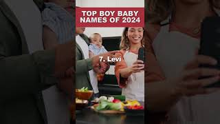 Top Male Baby Names of 2024 [upl. by Kezer]