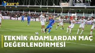 TEKNİK ADAMLARDAN MAÇ DEĞERLENDİRMESİ [upl. by Crooks]