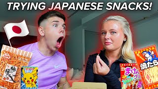 TRYING JAPANESE SWEETS WITH MY GIRLFRIEND  GONE WRONG [upl. by Durkin920]