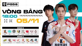 🏆PUBG Global Series 6 Vòng Bảng  B vs C CES TDT NAVI PeRo T1 GEN FAZE 4AM DAY 17 [upl. by Egduj]