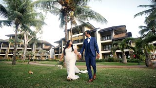 Miriam and David  Wedding in Mauritius  InterContinental Resort Mauritius 4K [upl. by Morry933]