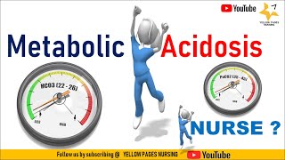 Metabolic Acidosis  Nursing NCLEX Preparation [upl. by Ahsaet]