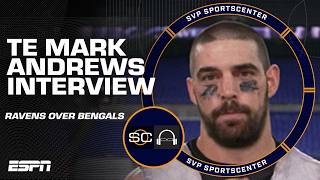 Mark Andrews says the Ravens needed to KEEP ON BELIEVING to pull off Bengals win 🙌  SC with SVP [upl. by Daigle]