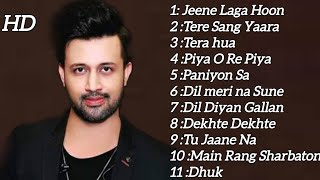 Atif Aslam Songs  Atif Aslam Mashup  Atif Songs  Love Mashup  Bollywood Mashup  Music Room✌🔥 [upl. by Anaugal843]