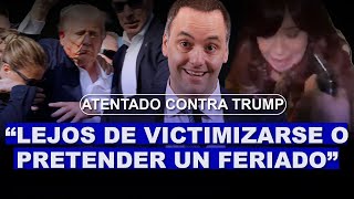 Manuel Adorni habló del atentado a DonaldTrump y chicaneó a Cristina Kirchner  La Voz [upl. by Ettenuahs]