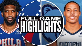 76ERS at GRIZZLIES  FULL GAME HIGHLIGHTS  November 20 2024 [upl. by Powell245]