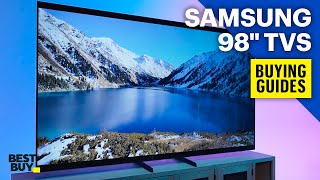 Samsung 98quot TVs – Buying Guides from Best Buy [upl. by Ahsiryt]