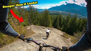 Squamish is Mountain Bike Heaven Riding Steep Tracks in BC [upl. by Ettenoitna]