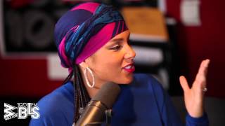 Alicia Keys talks new single quotWe are Herequot and pregnancy cravings [upl. by Ikcir]