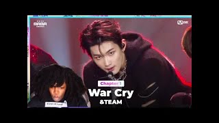 2023MAMA ampTEAM 앤팀 War Cry Reaction [upl. by Assed]