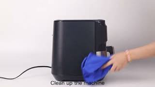 Proscenic T21 T22 Air Fryer How to do daily maintenance [upl. by Lattimer545]