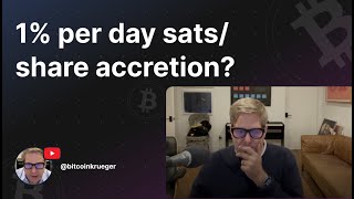 1 per day satsshare accretion [upl. by Ofori]