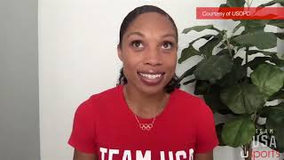 Allyson Felix reveals how shes training for the Tokyo Olympics [upl. by Nahgem]