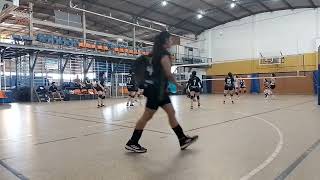 30 femenino sembrando 0 Lamadrid 3 2do set [upl. by Victorie224]