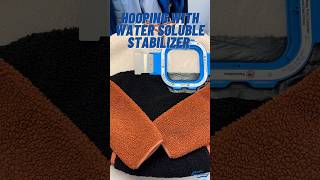 How to use a WaterSoluble Stabilizer for Embroidery mightyhoop [upl. by Buchalter]